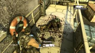 Gears of War 3 Secrets and Easter Eggs  First Cluckshot [upl. by Mohr]