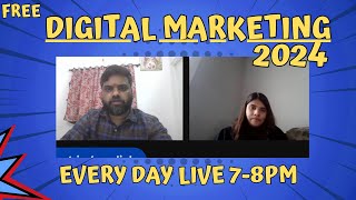 Free Digital Marketing Course With Certificate and Placement 2024  Class 0  By Subhash Mangalam [upl. by Esmerolda]