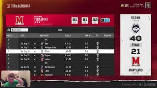 Maryland Terrapins Rebuild EPISODE 2 My First College Football 25 Rebuild [upl. by Ahsienor]