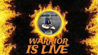 WARRIOR 444 FF IS LIVE  PLAY WITH TEAM CODE🎮😉  LIVE GAMEPLAY 🎯  freefirelive shortlive raistar [upl. by Siradal]