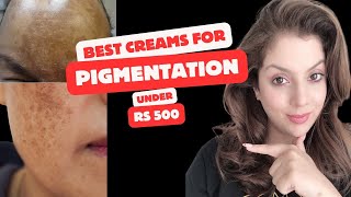 Top 10 creams for Pigmentation amp Melasma in India  Best of 2023  Indian pharmacy treatment [upl. by Itin]