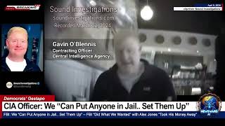 Breaking Undercover Video  CIA  Former FBI Officer We “Can Put Anyone in Jail Set Them Up” [upl. by Jamieson]