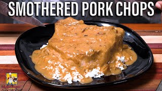 Smothered Pork Chops made easy  SoulFoodSunday [upl. by Bobbee]