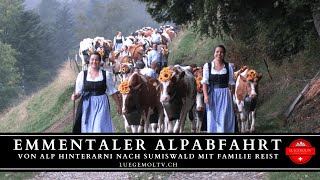 Emmentaler Alpabfahrt 2023  LuegemolTV [upl. by Sayles195]