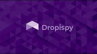 ¿CÓMO UTILIZAR DROPISPY  Buscando productos ganadores [upl. by Helve]