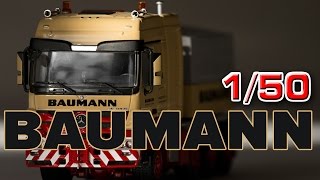 🚧Schwertransport🚧 Baumann MercedesBenz Actros 4160 TITAN WSI 150 [upl. by Aznerol990]