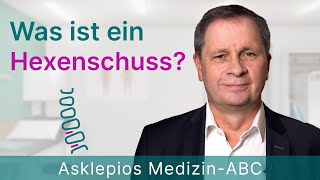 Was ist ein Hexenschuss  Medizin ABC  Asklepios [upl. by Nnaeirual]