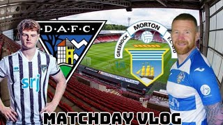 Morton Putting On A Show  Dunfermline V Morton  Matchday Vlog [upl. by Parrnell]