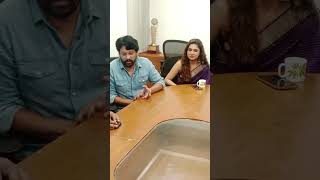 Actor vidharth Actress vanibhojan beautifullooks Anjaamai trending  viralvideo [upl. by Atauqal]