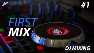 DJ Mixing  My First Set Numark Mixtrack Platinum [upl. by Aoh]