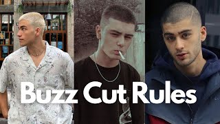 5 Rules for the Perfect Buzz Cut [upl. by Leverick]