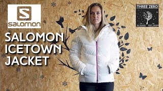 Salomon Icetown Womens Jacket [upl. by Garceau]