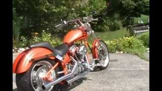 Stones Custom Motorcycles quotOrange Crushquot [upl. by Jdavie]