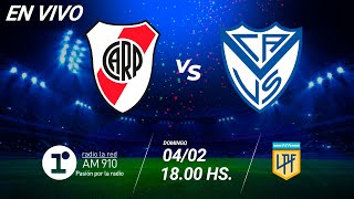 RIVER VS VÉLEZ  EN VIVO  COPA DE LA LIGA [upl. by Olotrab]