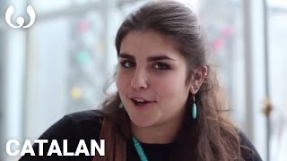 Anita speaking Catalan  Romance languages  Wikitongues [upl. by Alicea]