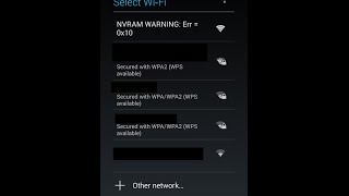 Fix Wifi NVRAM error [upl. by Anailil]