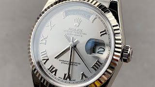 Rolex DayDate 118239 Rolex Watch Review [upl. by Adnorhs]