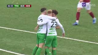 EXTENDED HIGHLIGHTS  The New Saints 41 Arbroath  SPFL Trust Trophy [upl. by Ogata]