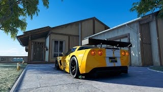 Corvette C7 RaceCar CruisePullsExhaust Pops  The Crew MotorFest PS5 Gameplay [upl. by Yreved]