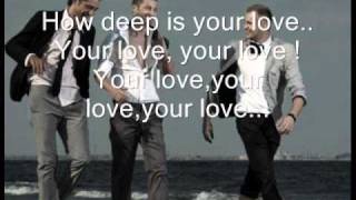 How Deep Is Your Love  Akcent with lyrics [upl. by Ravilob]