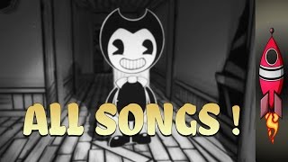 🔴 Bendy And The Ink Machine ALL SONGS  Rockit Gaming 🚀 [upl. by Assina]