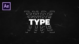 After Effects Tutorial  Typography Text Animation in After Effects [upl. by Kirsten992]