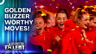 Kids Earn GOLDEN Buzzer With Their Moves  Irelands Got Talent [upl. by Anirtep]