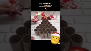 DIY Christmas advent 😍christmas2024 alliwantforchristmasisyou diy home [upl. by Ahsitnauq327]