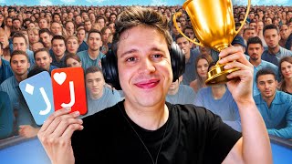 Así Gané un Torneo de Poker de 1405 Jugadores 🙂 [upl. by Dituri984]