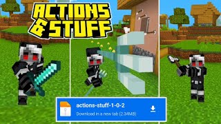 ACTIONS amp STUFF ADDON  MCBE 121 [upl. by Mortimer]