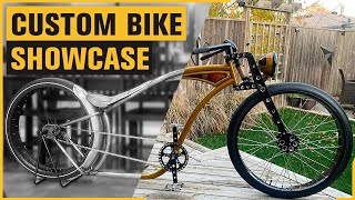 Build a Custom Chopper Bike with Garry Weston  Showcase [upl. by Ydnem]