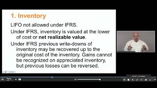 50 US GAAP and IFRS DifferencesSECTION ACMA USA VIDEO [upl. by Whitaker]