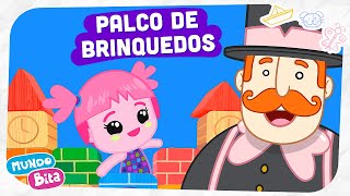 Mundo Bita  Palco de Brinquedos clipe infantil [upl. by Lyj]