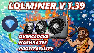 LOLMINER 139 TONCOIN Overclocks Hashrates Profitability [upl. by Ulrich976]