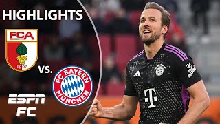 Augsburg vs Bayern Munich  Bundesliga Highlights  ESPN FC [upl. by Letnahs428]