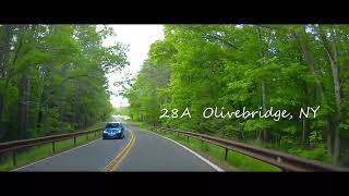 Ulster County Ashokan Reservoir 28a Spillway to fountain aerators Olivebridge NY [upl. by Guadalupe865]