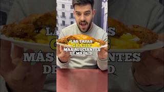 LAS TAPAS GRATIS MÁS ALUCINANTES DE MADRID 😍 tapas madrid españa amigos foodie food gratis [upl. by Elleynad]