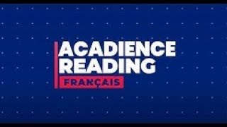 Acadience Reading Français  Module 4  Pourquoi intervenir tôt [upl. by Marabelle]