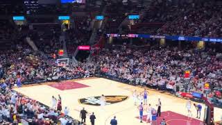 Matthew Dellavedova receives a standing ovation in his return to Cleveland with the Cavaliers [upl. by Amadeo]