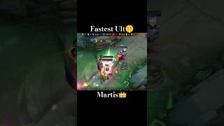 Low Hp😱 The God Of War Martis  Mobilelegendsbangbang  mlbb martis MobileLegends5v5MOBA [upl. by Siroled509]