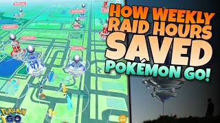 HOW LEGENDARY RAID HOURS SAVED POKÉMON GO [upl. by Banks147]