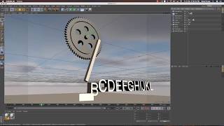 How to Connect Dynamics go through Nurbs Extrusion in Cinema 4D Tutorial [upl. by Ylekalb21]