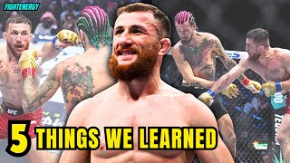 5 Things We Learned From Sean OMalley v Merab Dvalishvili  UFC 306 RECAP [upl. by Philippe]