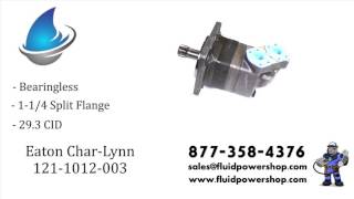 CHARLYNN ®  EATON ® 1211012003 NEW HYDRAULIC MOTOR [upl. by Ateloj]