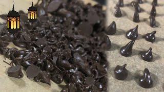 Comment faire des pépites au chocolat maison  MEGA SIMPLE  Ftourwithso 10 [upl. by Edbert741]