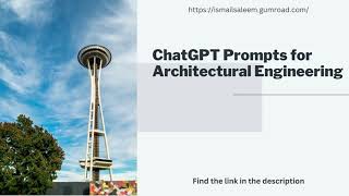 ChatGPT Prompts for Architectural Engineering [upl. by Arimihc450]