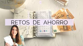 💰Cómo ahorrar mucho dinero con RETOS de AHORRO 💸 Reto Ahorro 52 semanas [upl. by Brahear]