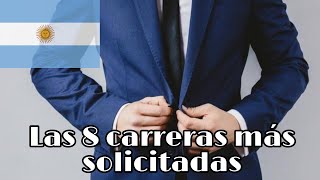 Las 8 carreras mejor pagadas y solicitadas en Argentina [upl. by Odracir70]