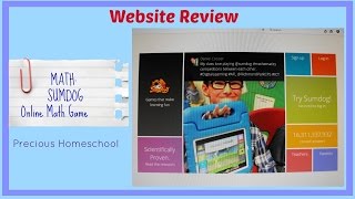 Website Review Math SumdogOnline Math Game [upl. by Groot690]