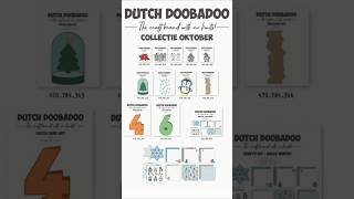 18 oktober komt de Nieuwe Dutch Doobadoo Collectie Hallo Winter [upl. by Airam737]